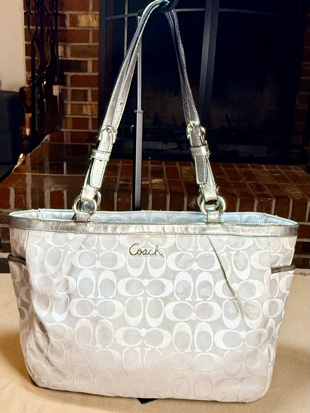 Coach Signature East West Tote Bag | Style No. F17726 |